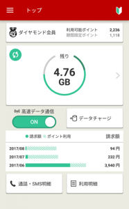楽天モバイルSIMアプリ